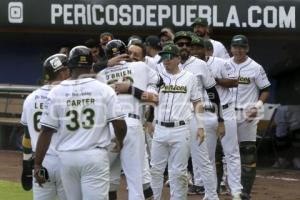 BÉISBOL . PERICOS VS LEONES