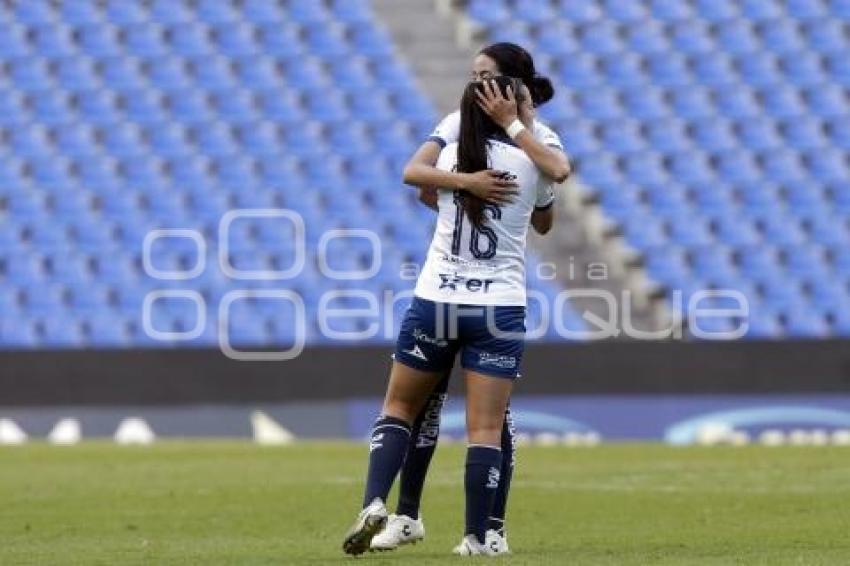 FÚTBOL FEMENIL . PUEBLA VS ATLÉTICO SAN LUIS