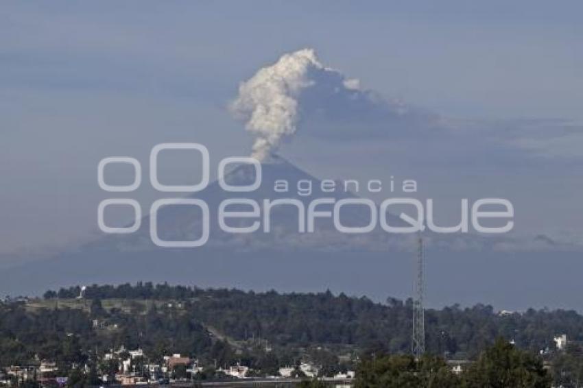 TLAXCALA . VOLCÁN POPOCATÉPETL