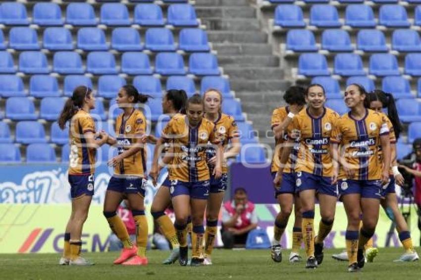 FÚTBOL FEMENIL . PUEBLA VS ATLÉTICO SAN LUIS