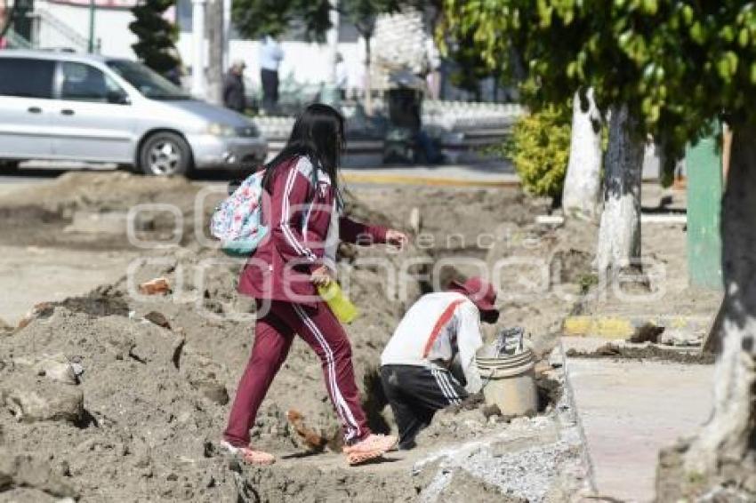 TLAXCALA . REHABILITACIÓN CALLE