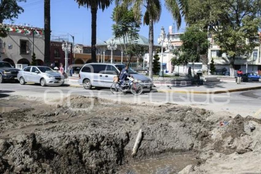 TLAXCALA . REHABILITACIÓN CALLE