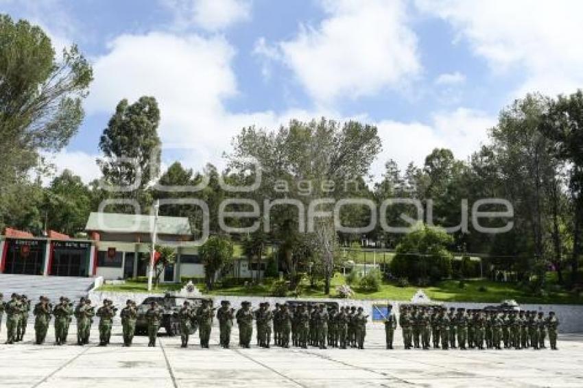 TLAXCALA . ZONA MILITAR