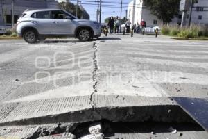 PASO PEATONAL DAÑADO