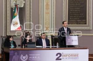 CONGRESO . SEGUNDO INFORME