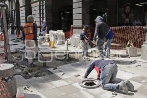 AYUNTAMIENTO . INSTALACIÓN DE FUENTES