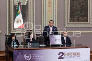 CONGRESO . SEGUNDO INFORME