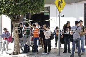 UPAEP . MANIFESTACIÓN INSEGURIDAD