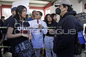 UPAEP . MANIFESTACIÓN INSEGURIDAD