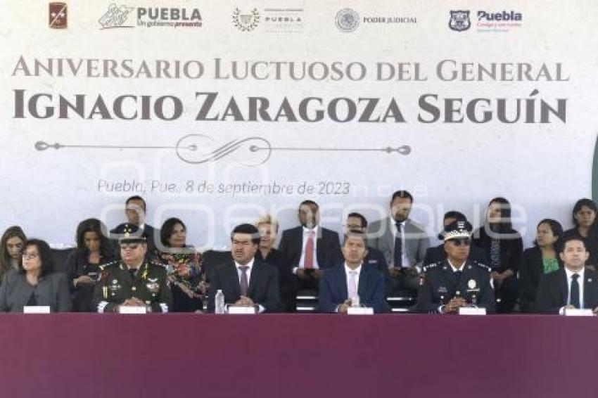 CEREMONIA LUCTUOSA IGNACIO ZARAGOZA