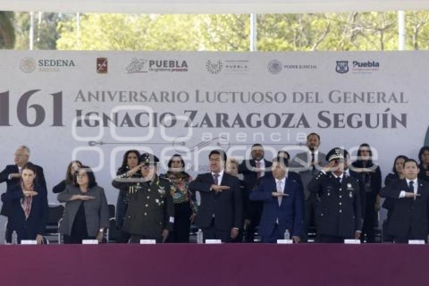CEREMONIA LUCTUOSA IGNACIO ZARAGOZA
