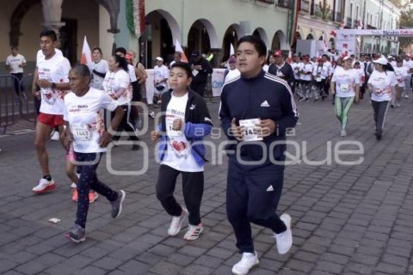 TLAXCALA . CARRERA CRUZ ROJA