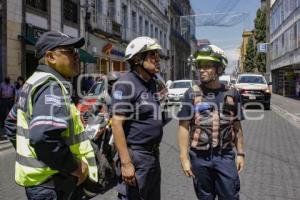 SIMULACRO DE SISMO . AYUNTAMIENTO