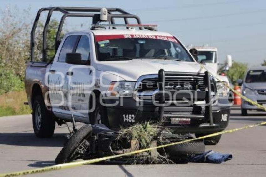 MOTOCICLISTA BALEADO