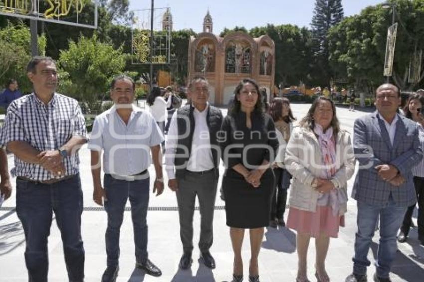 SAN ANDRÉS CHOLULA . SIMULACRO SISMO