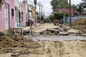 SAN ANDRÉS CHOLULA . PAVIMENTACIÓN CALLES