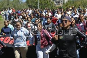 TLAXCALA . MANIFESTACIÓN NORMALISTAS