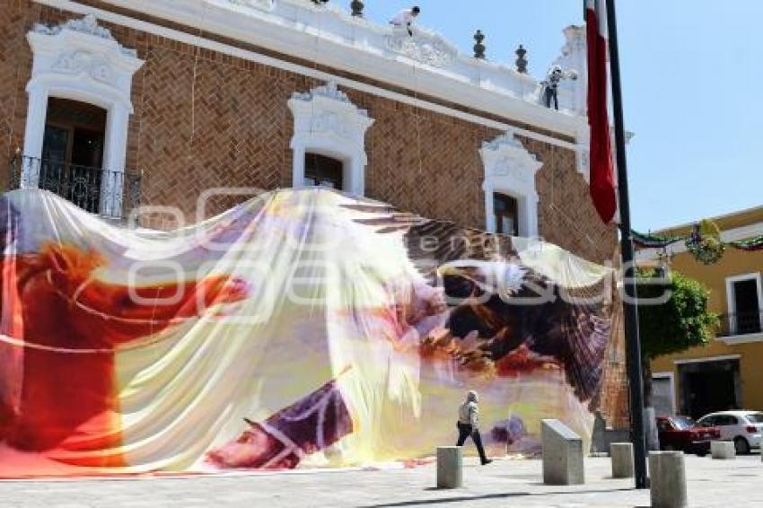 TLAXCALA . PREPARATIVOS 15 SEPTIEMBRE