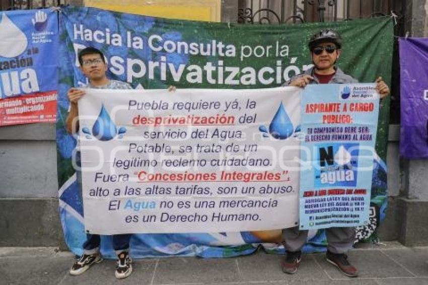 MANIFESTACIÓN DEFENSA DEL AGUA