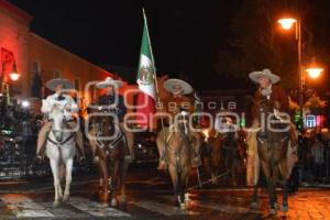 ATLIXCO . TRADICIONAL CABALGATA 