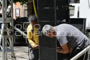 TLAXCALA . PREPARATIVOS FIESTAS PATRIAS