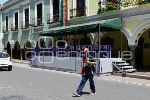 TLAXCALA . PREPARATIVOS FIESTAS PATRIAS