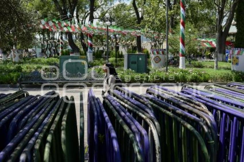 TLAXCALA . PREPARATIVOS FIESTAS PATRIAS