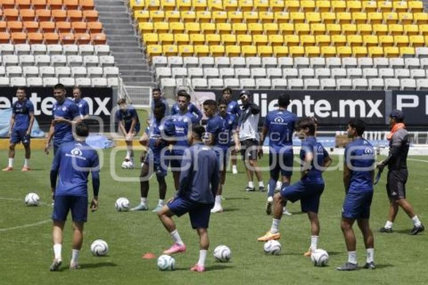 CLUB PUEBLA . ENTRENAMIENTO