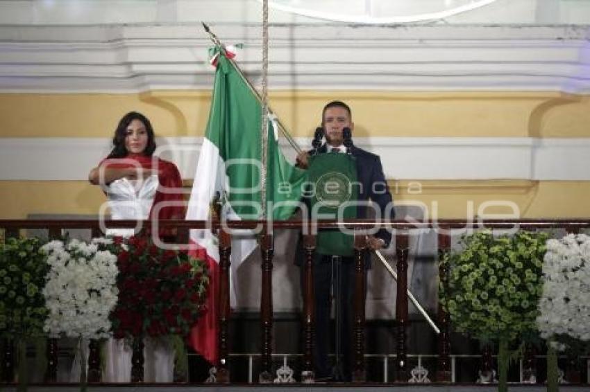 SAN ANDRÉS CHOLULA . GRITO DE INDEPENDENCIA