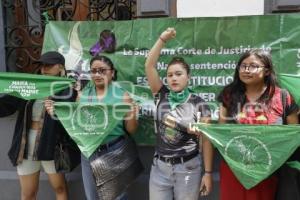 MANIFESTACIÓN . ABORTO LEGAL