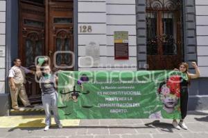 MANIFESTACIÓN . ABORTO LEGAL