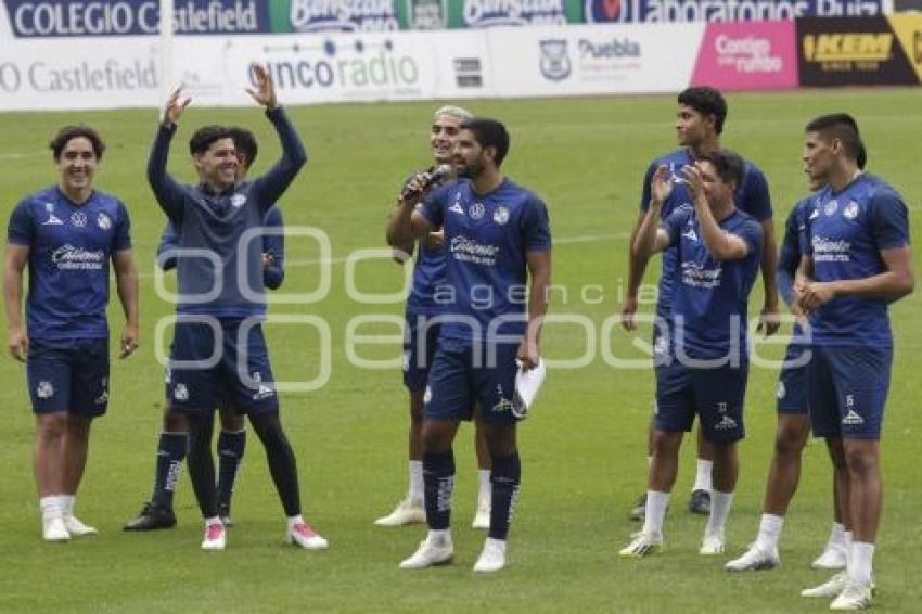 CLUB PUEBLA . ENTRENAMIENTO