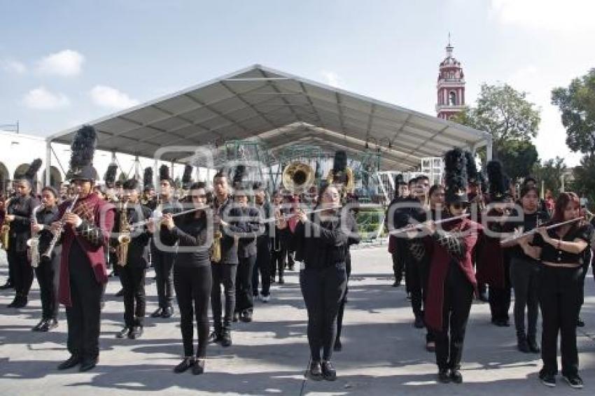 SAN PEDRO CHOLULA . CEREMONIA INDEPENDENCIA