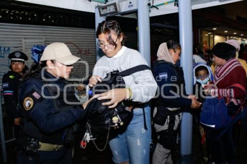 FIESTAS PATRIAS. CERCO DE SEGURIDAD