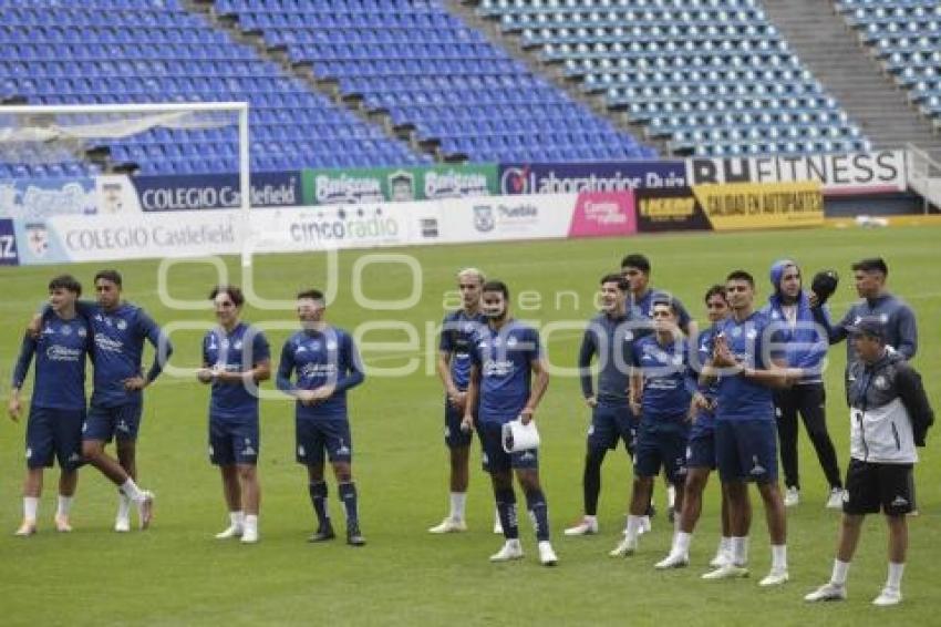 CLUB PUEBLA . ENTRENAMIENTO