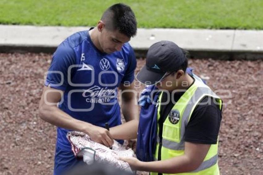 CLUB PUEBLA . ENTRENAMIENTO