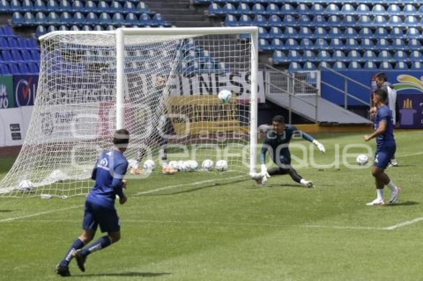 CLUB PUEBLA . ENTRENAMIENTO