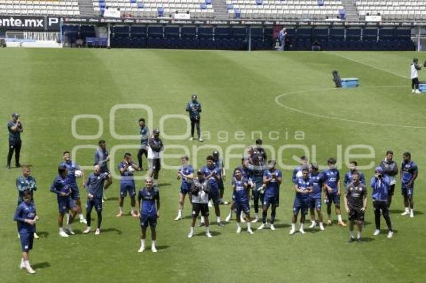 CLUB PUEBLA . ENTRENAMIENTO