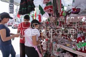 SAN PEDRO CHOLULA . ADORNOS PATRIOS