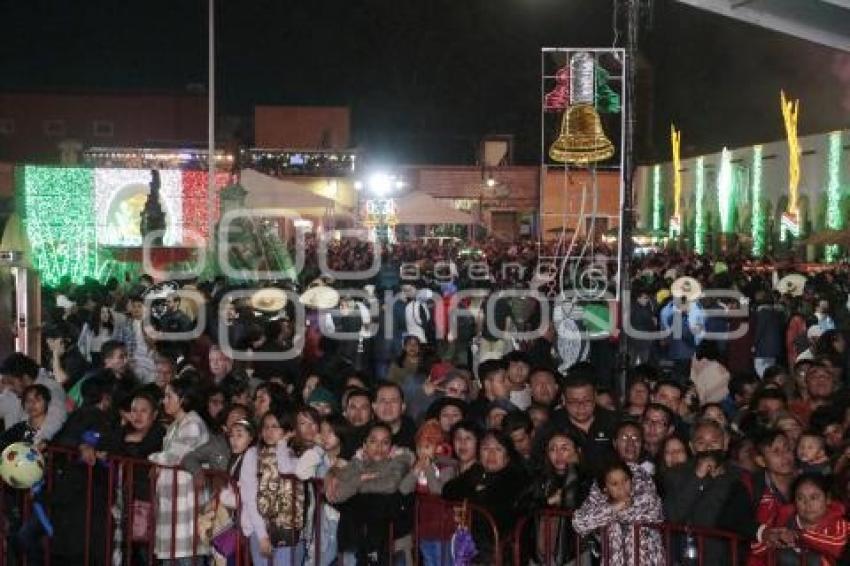 SAN PEDRO CHOLULA . GRITO DE INDEPENDENCIA