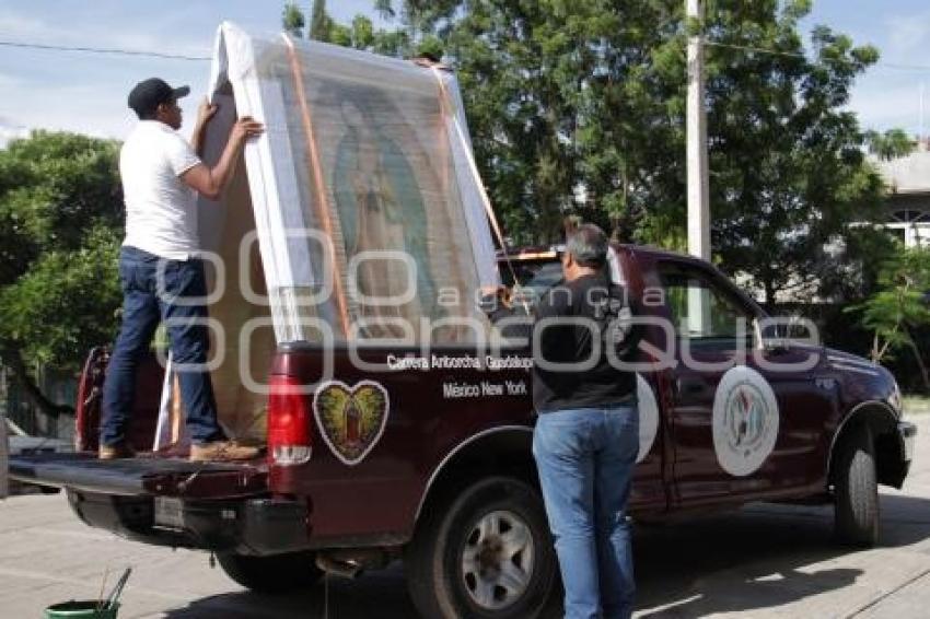 ACATLÁN . ANTORCHA GUADALUPANA