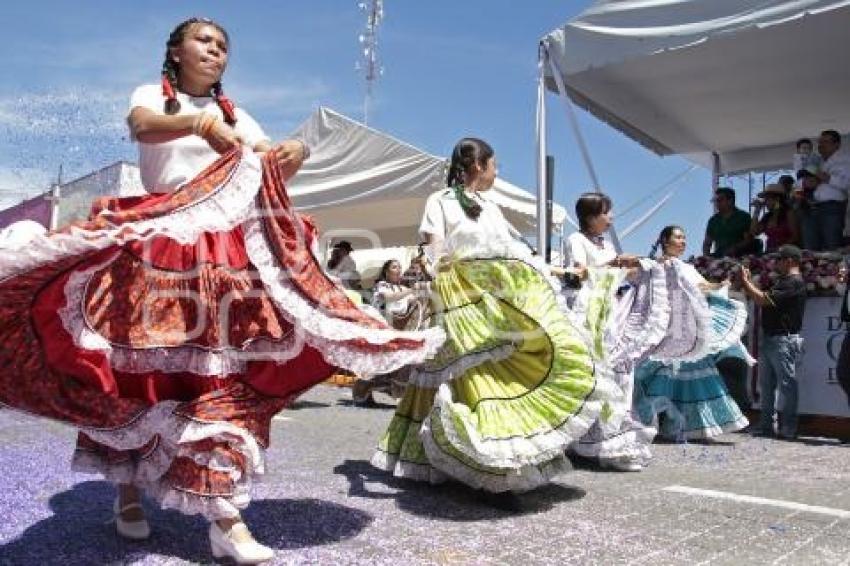 SAN PEDRO CHOLULA . DESFILE INDEPENDENCIA