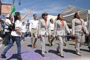 SAN PEDRO CHOLULA . DESFILE INDEPENDENCIA