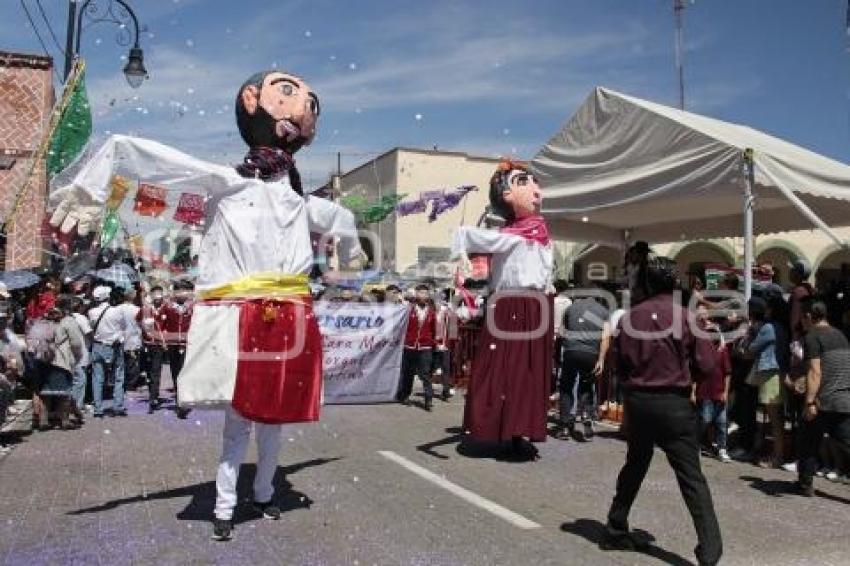 SAN PEDRO CHOLULA . DESFILE INDEPENDENCIA