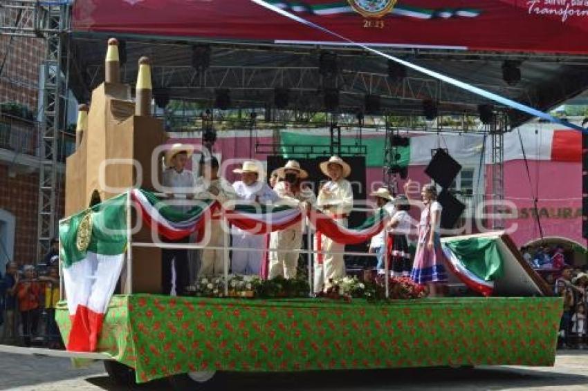 ATLIXCO . DESFILE INDEPENDENCIA