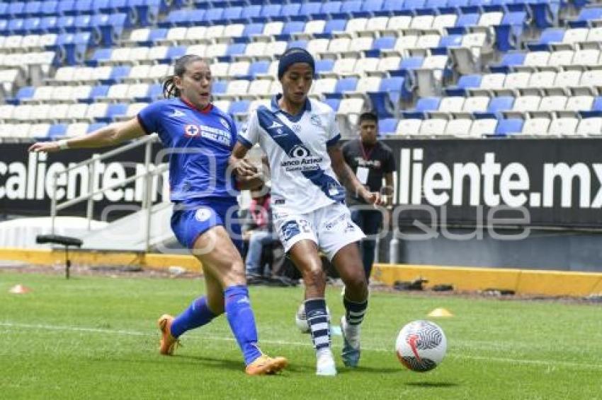 FÚTBOL . CLUB PUEBLA VS CRUZ AZUL