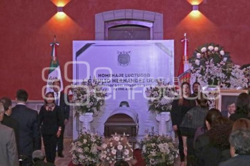 TLAXCALA . HOMENAJE LUCTUOSO EXGOBERNADOR