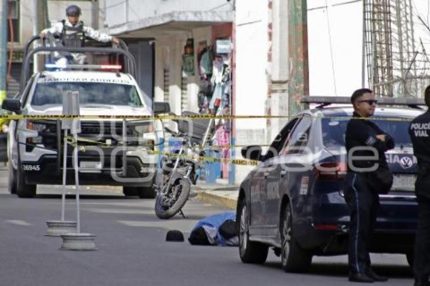 TLAXCALA . CICLISTA ATROPELLADO