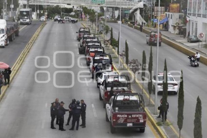 CIERRE CARRETERA FEDERAL ATLIXCO