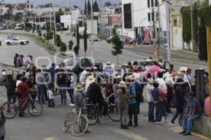 CIERRE CARRETERA FEDERAL ATLIXCO